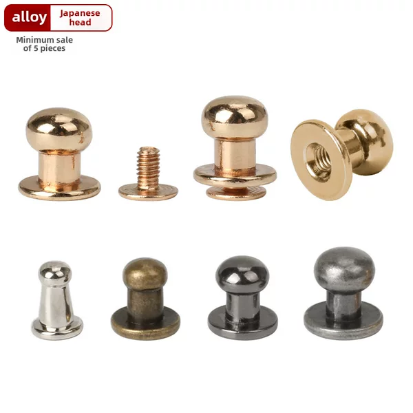 Factory cross-border zinc alloy monk nipple nail luggage decorative nail hardware accessories leather goods spot wholesale