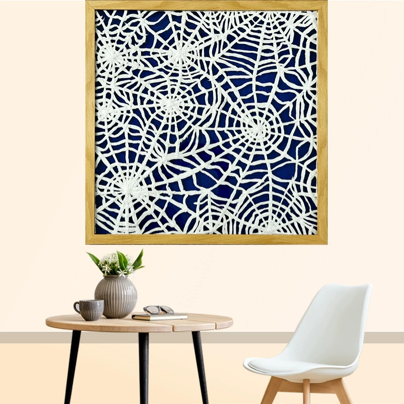 Покупка Amazon декоративная painting wholesale бумажная живопись прихожая подвесная картина кросс-бордер Nordic стиль чистый ручной работы ротанг картина производитель