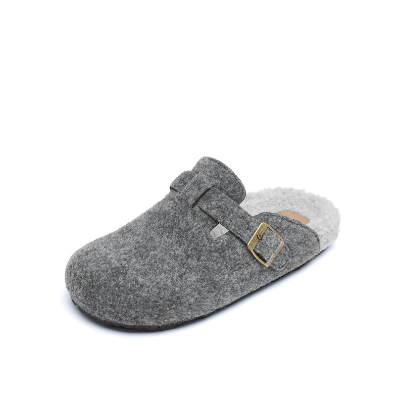 2026 nuevo primavera botas de nieve de fondo grueso un pedazo de zapatillas de cabeza de paquete