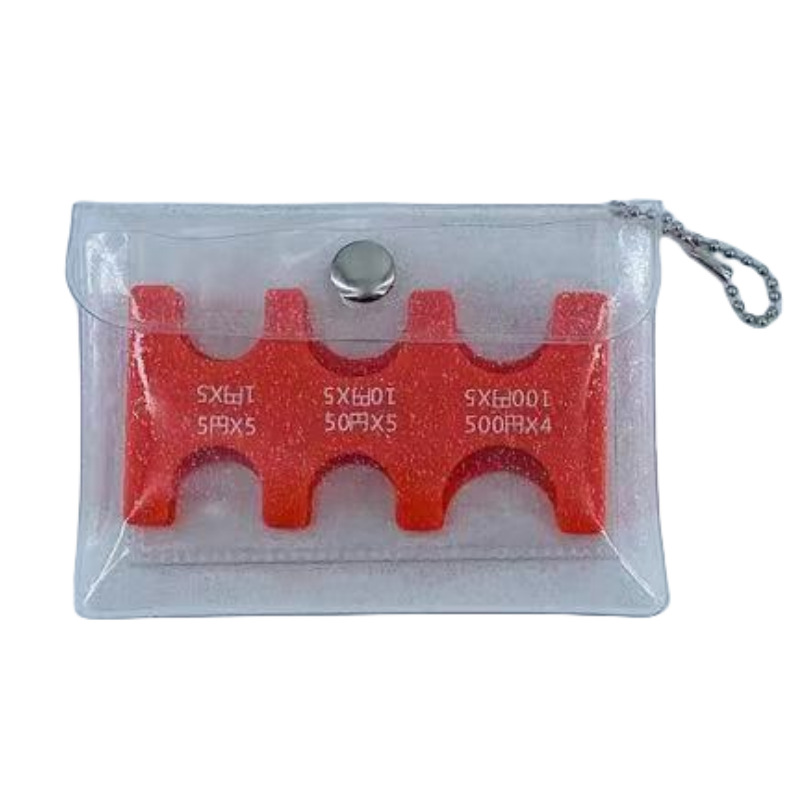 Clip de moneda promocional spot al por mayor monedero de PVC bolso de almacenamiento de coche para hombre billetera de moneda creativa de gran capacidad para mujer