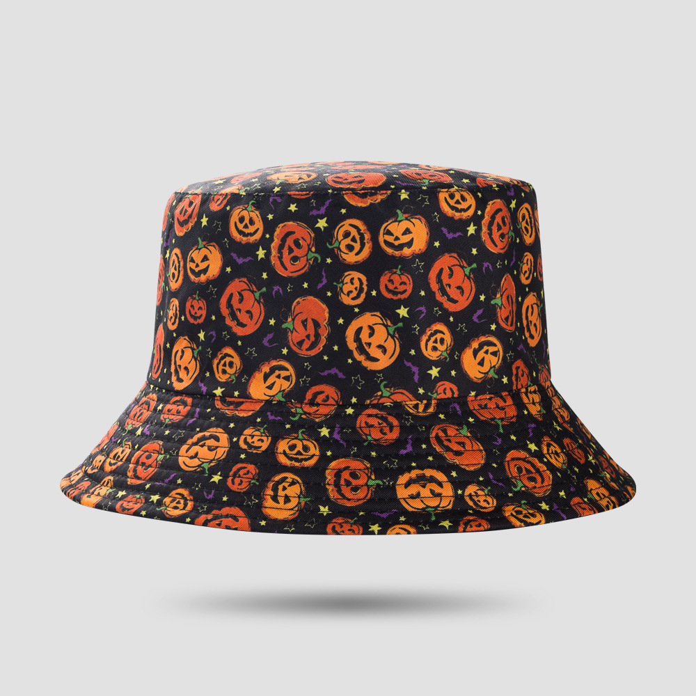 2021 Nouveau Chapeau De Pêcheur Halloween Tendance Drôle Chapeau De Rue Chapeau De Protection Solaire Chapeau De Mode Décontracté Chapeau De Pot display picture 7