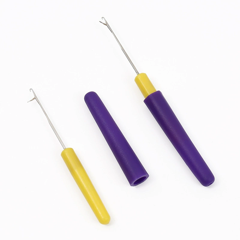 Крышка пластиковая ручка язык крючком парик для волос инструмент специальный крючок