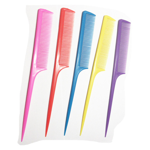 Wholesale supply of plastic, pointed tail combs, partition combs, makeup combs to create a variety of hair styles and hair combs