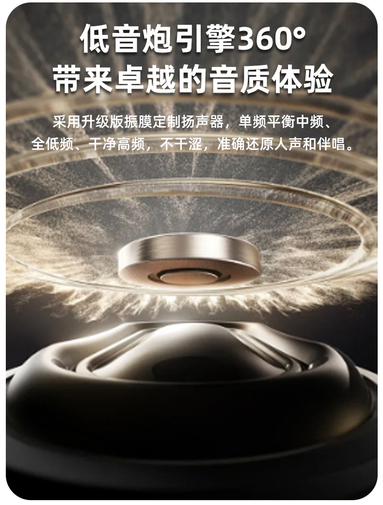 Intercom Helmet Headset for Full-Face and Half-Face Helmets, Wireless Helmet Headset with Noise Reduction, Waterproof Motorcycle Bluetooth Headset