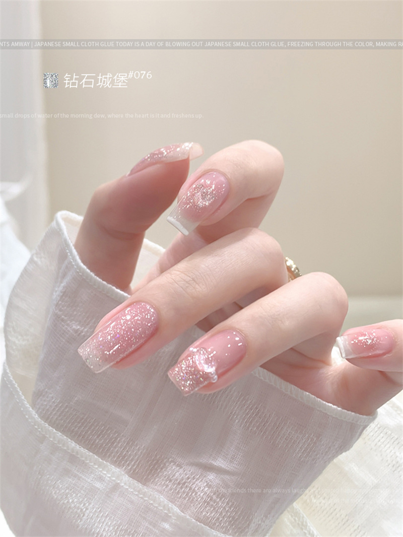 KaSi fototerapia Esmalte de uñas pegamento 2023 nueva primavera y el verano popular blanco lechoso nude rojo cereza salón especial