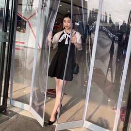 磁吸透明软门帘空调挡风门帘防风防寒防灰尘隔冷气磁吸门帘家用