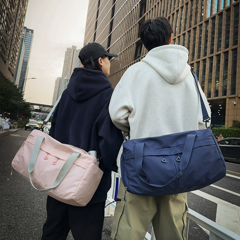 Сумка для путешествий на открытом воздухе, большая вместимость, разделение на сухое и влажное отделения, спортивная сумка для отдыха, сумка для фитнеса, высококачественная сумка через плечо для женщин и мужчин.