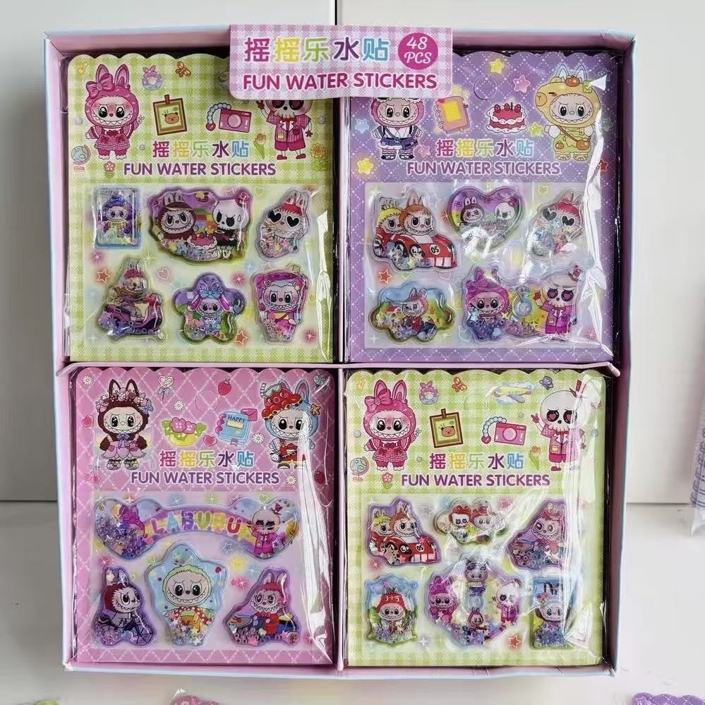 サンリオステッカー 高品質 クロミ シェイクウォーターステッカー 子供DIYデコレーション 小さな模様ステッカー