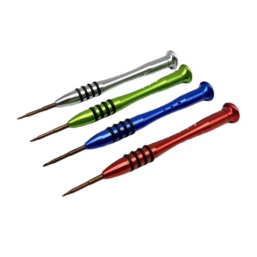 Nine Small Hole Precision Aluminum Alloy Manual Screwdriver Mobile Phone Disassembly and Repair Tools Supplied by the Source Manufacturer
