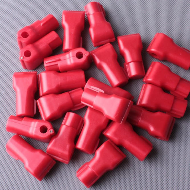 单支挂钩防盗扣，6MM线径挂钩防盗小红锁，小锁扣厂家批发