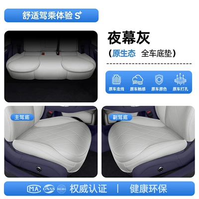 Modelə uyğun (Original) oturacaq örtükləri – Suitable for 26 models of Fengyun - upgraded-invisible-model-night-gray-full-car-floor-mat-212t01-fengyun-a9-26-models-passenger-seat-without-leg-rest