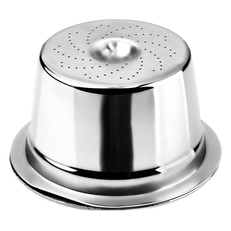 Compatible preferido K Máquina de café Reutilización Llenar Cápsula Shell Cápsula de café Acero inoxidable Reciclar Llenado
