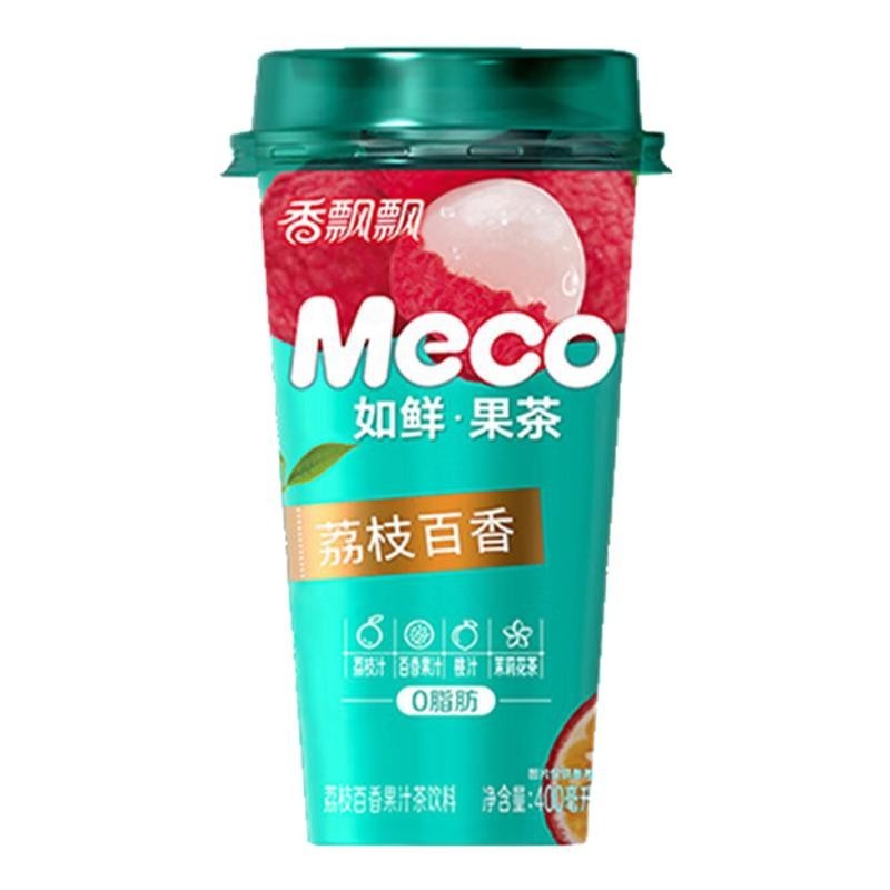 Xiangpiaopiao Meco フレッシュジュースティードリンク 400ml フルボックス 0 脂肪インターネットセレブすぐに飲める夏の喉の渇きを潤すフルーツティー|undefined