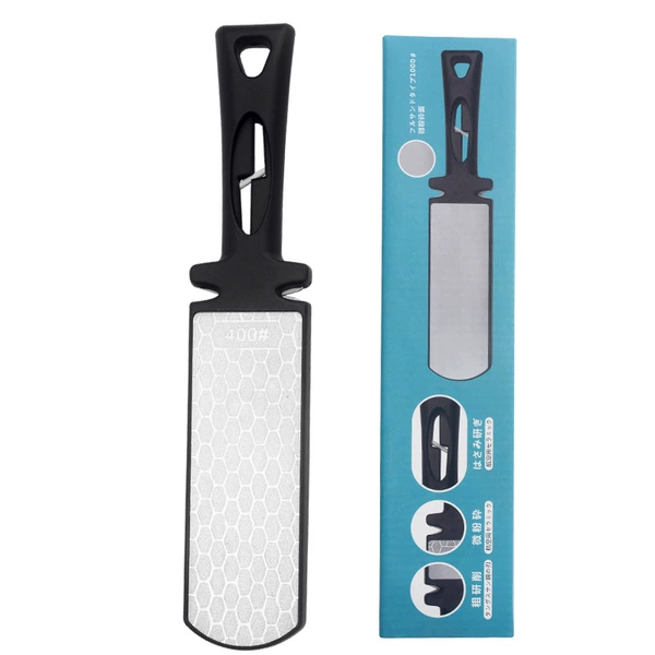 Double-sided knife sharpener (packaged in color box)