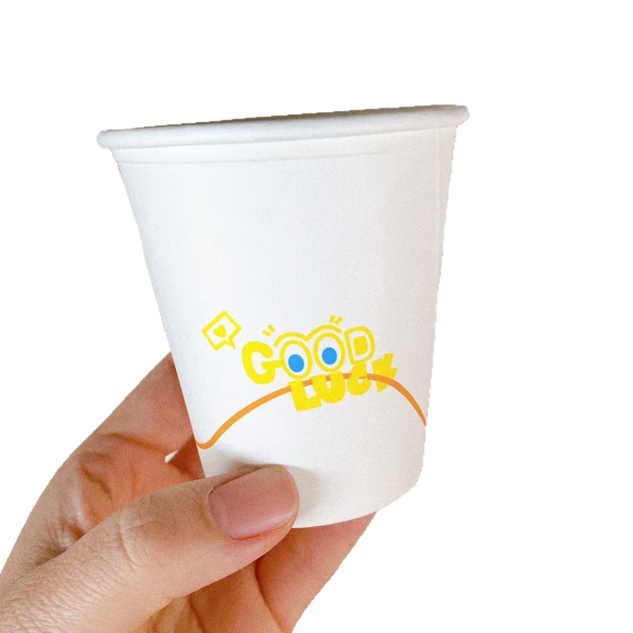 Tazas de papel desechables gruesas tazas de bebida tazas de agua tazas de té comerciales domésticas 50 tazas de papel para bebidas calientes al por mayor
