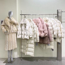 贝利l米亚斯高奢鹅绒服批发品牌折扣女装大牌剪标撤柜尾货清仓