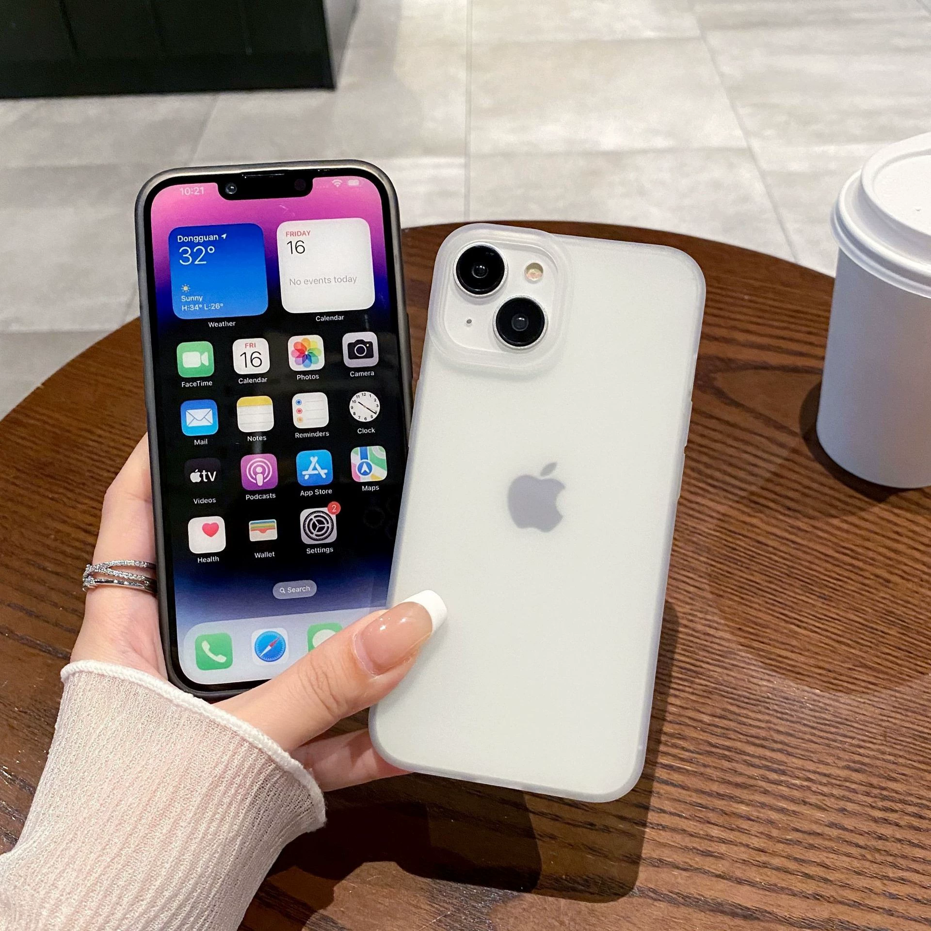 Apple, совместимый с iPhone 13/16, матовый защитный чехол, чехол для телефона, айфон, простой и элегантный дизайн