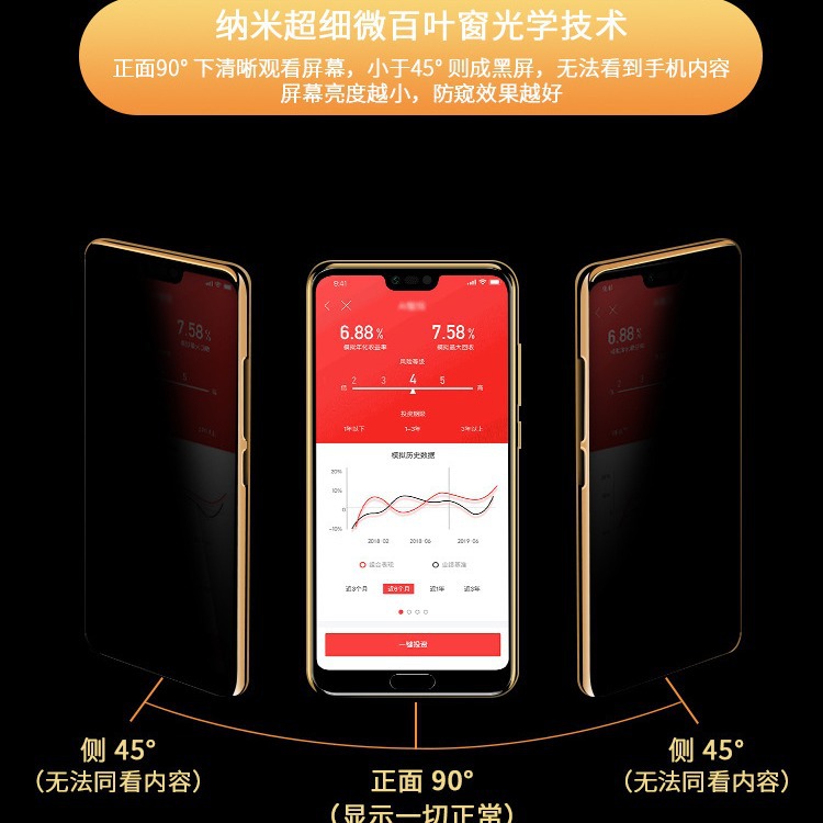 Aplicable a Huawei Honor 10/V10/Pantalla de seda juvenil dos película anti-Pío fuerte 20i/PSMART película de pantalla completa/película de teléfono móvil