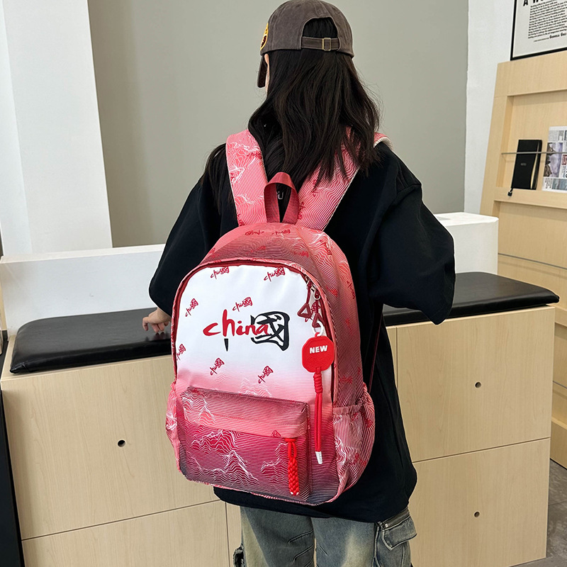 Capacious waterproof wear-resistant backpack