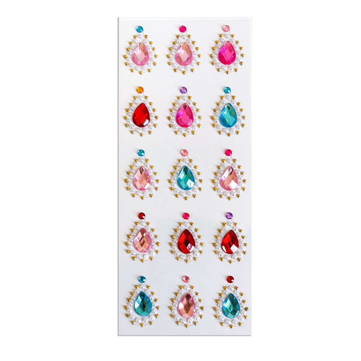 Amazon transfronterizo vende pegatinas de piedras preciosas de amor, espectáculos de bricolaje hechos a mano para niños decoran pegatinas de diamantes de cristal brillante