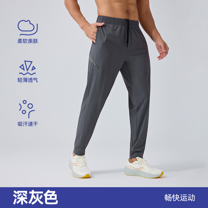 Pantalones deportivos de verano transfronterizos pantalones deportivos masculinos Fitness corriendo pantalones delgados transpirables pantalones de secado rápido nuevos pantalones casuales masculinos image 9