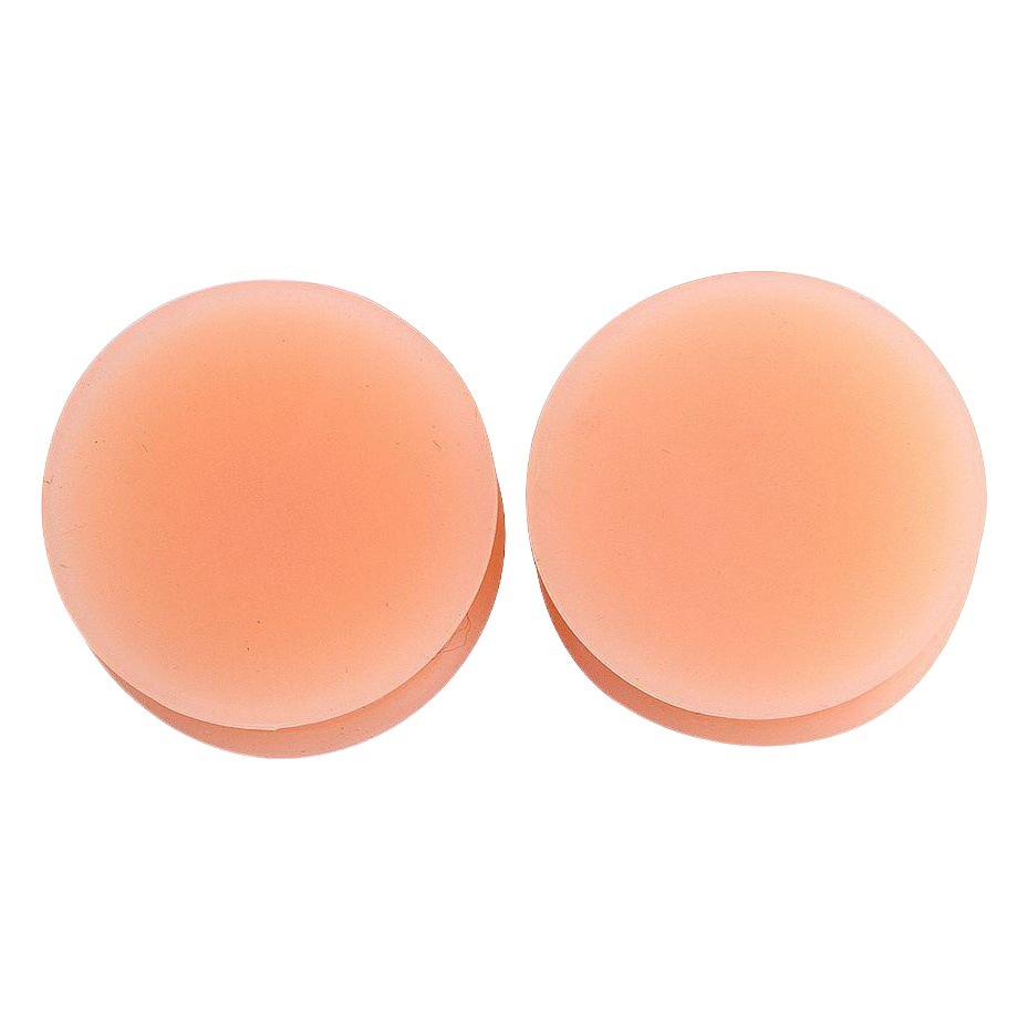 European and American new flesh-colored silicone soft ear expander ear studs European and American popular jewelry factory direct supply