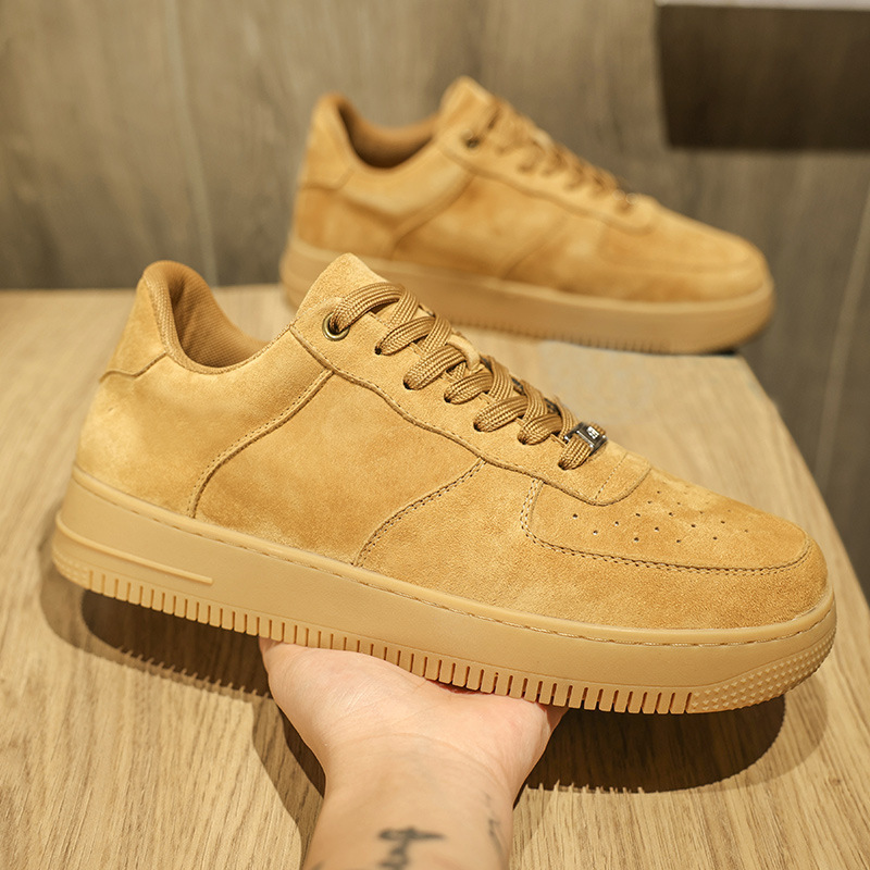 Men's Trendy Sneakers Versatile 2025 New Sports Casual Shoes Versatile Air Force 1 Hidden Height Increase Men's Shoes Men's Trendy Sneakers Versatile 2025 New Sports Casual Shoes Versatile Air Force 1 Hidden Height Increase Men's Shoes