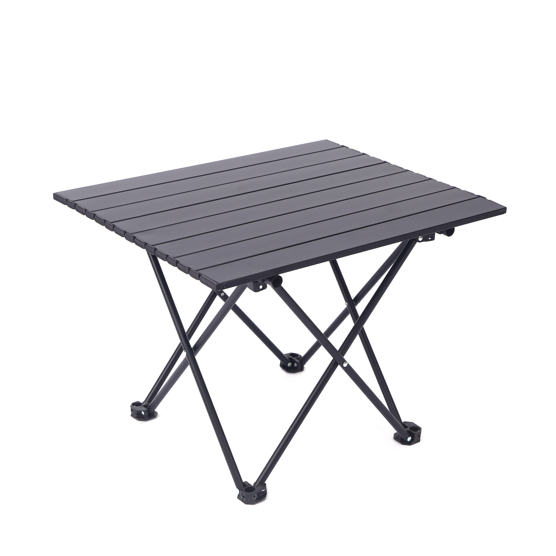 Aleación de aluminio al aire libre mesa plegable mesa de rollo de huevo ligero camping portátil multi-funcional ultra-ligero mini mesa de picnic