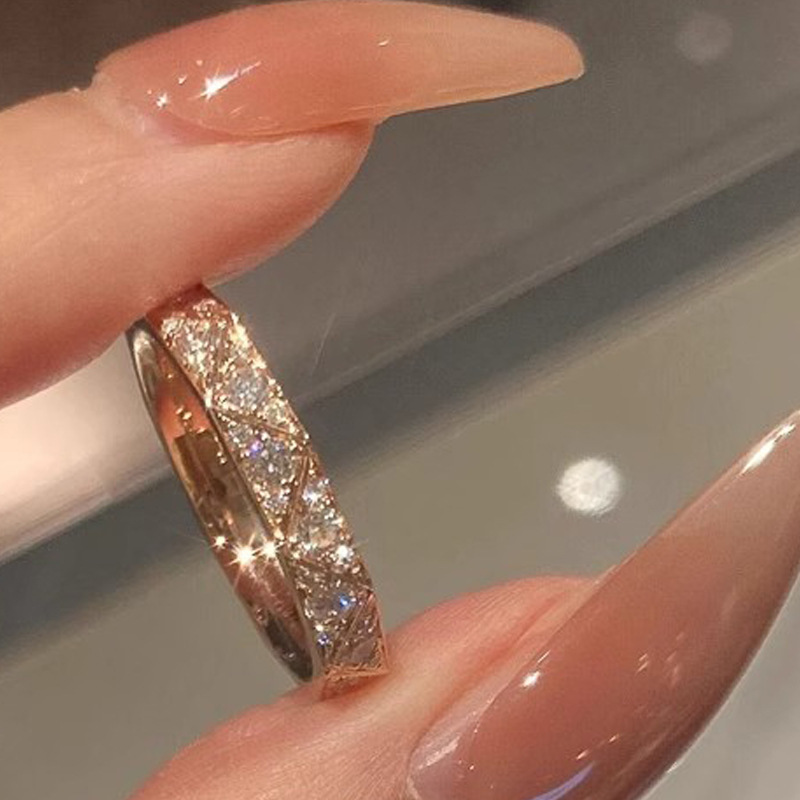 Jz-694-full diamond diamond ring