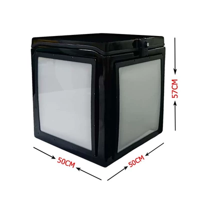 delivery box 3-side led – Electric car tail box