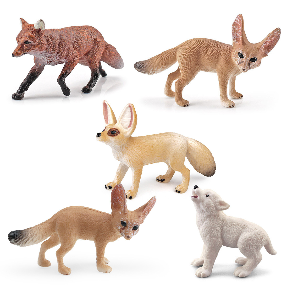 Modelo de Animales Silvestres de Plástico, Estático y Educativo, para Escritorio image 3