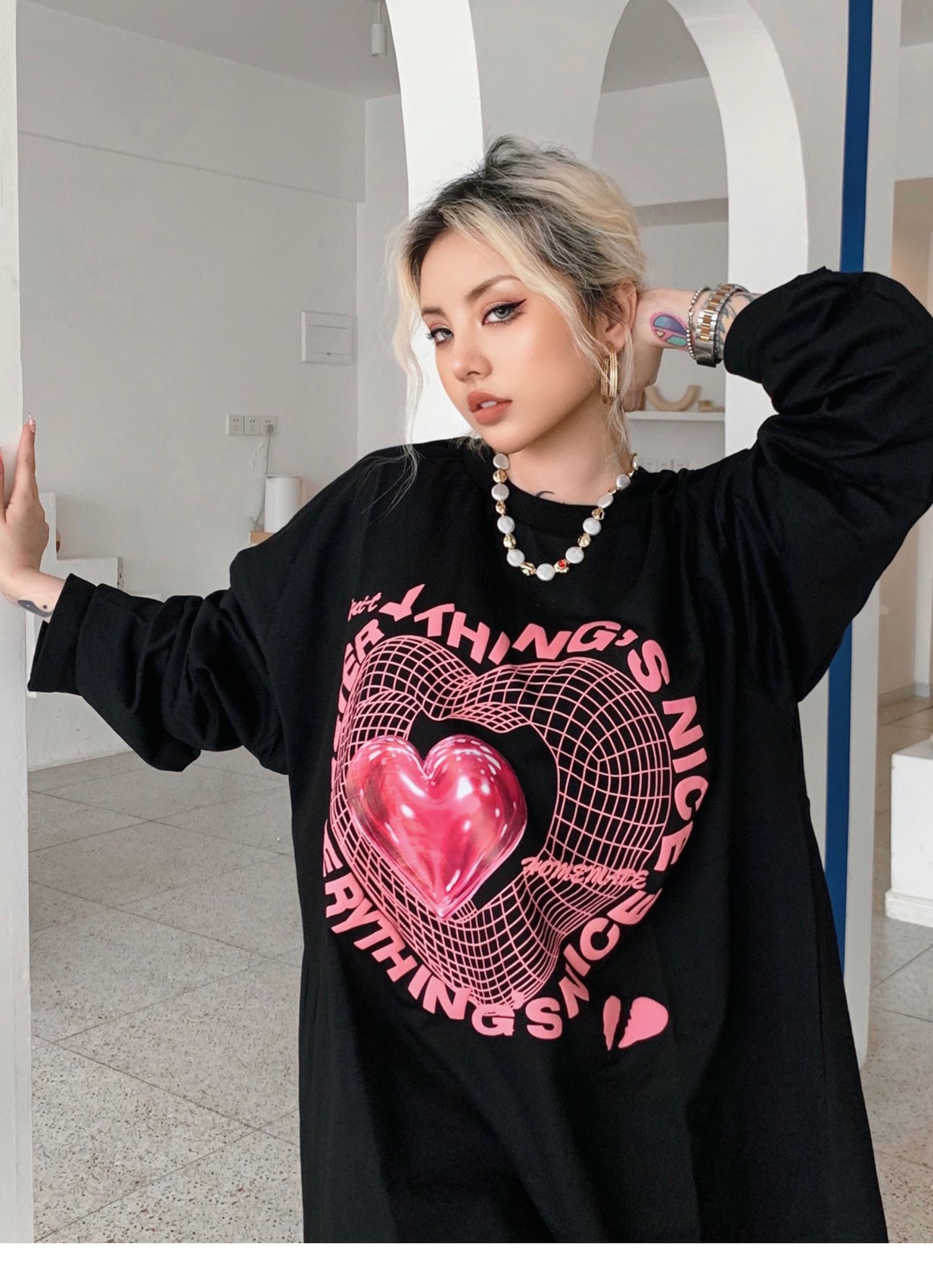 Love Long Sleeve Sweater Image 11
