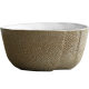 Japanese-style hand-made irregular stoneware tea cup kung fu tea set small tea cup cotton linen pattern ceramic liquor Cup