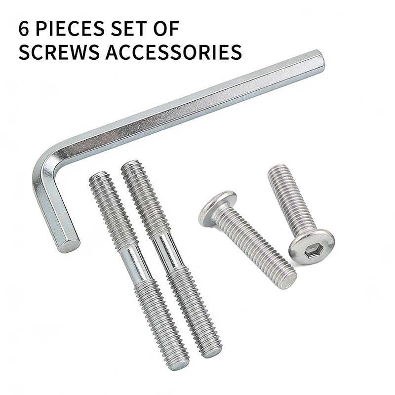 Cat Climbing Frame Metal Accessories Flat Round Head Hex Socket Screws Galvanized Carbon Steel Bolts Precision Small Hardware Fastening Parts