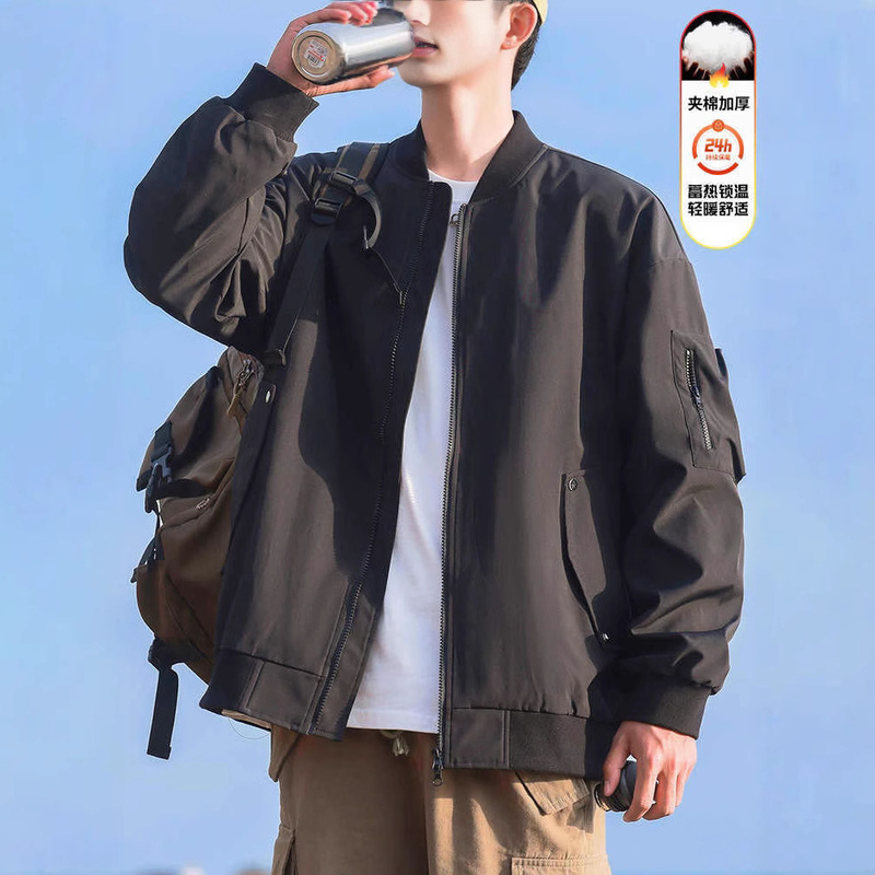 NASA Jacket Coat Men's Autumn and Winter 2024 Baseball Fashion Brand Outdoor Water-repellent Loose Casual Clothes NASA Jacket Coat Men's Autumn and Winter 2024 Baseball Fashion Brand Outdoor Water-repellent Loose Casual Clothes