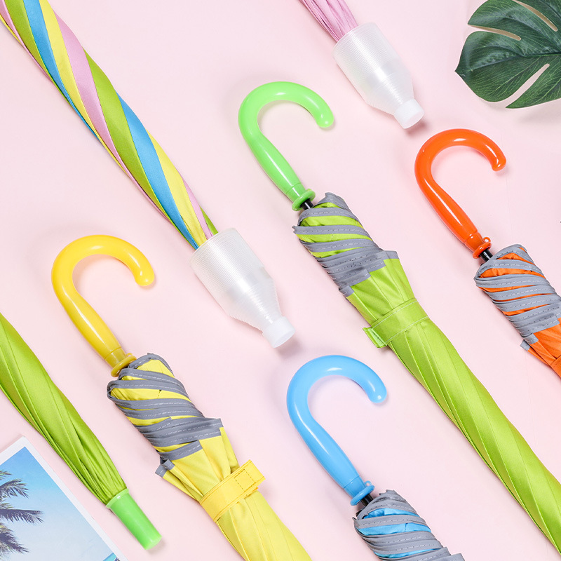 Umbrellas Wholesale, Customizable with Logo, Promotional Umbrellas, Children's Umbrellas for Kindergarten, Straight Pole Umbrellas, Dual-Purpose Umbrellas for Sun and Rain, Sun Protection Umbrellas