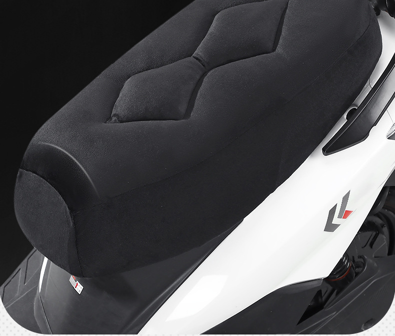 Suitable for Electric Vehicle Seat Cushion Cover, Thickened Velvet, Comfortable, Wear-Resistant, Durable, Sun-Proof, Heightening and Shock-Absorbing Electric Vehicle Seat Cushion