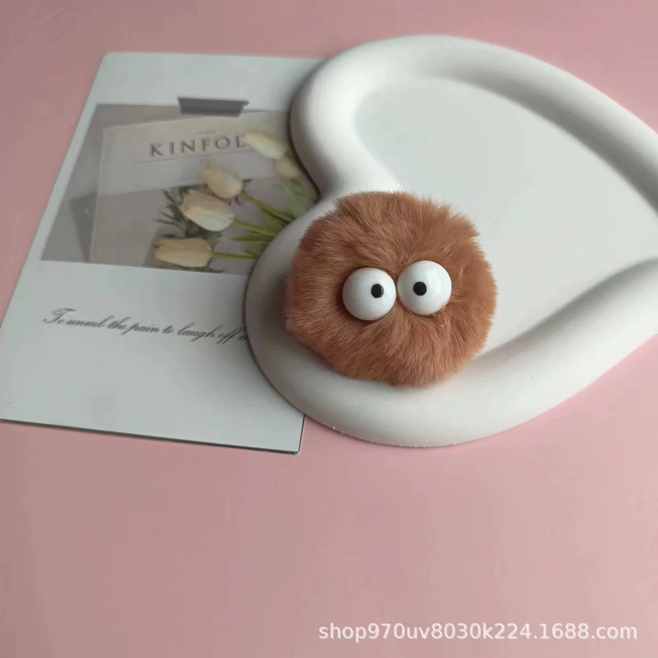 Мультяшный аксессуар, сумка, обувь, пряжка для обуви, кукла, плюш, большие глаза, ручная работа
