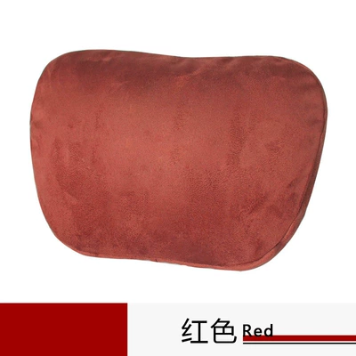 Headrest: headrest lumbar support Maybach - volcano-red-headrest