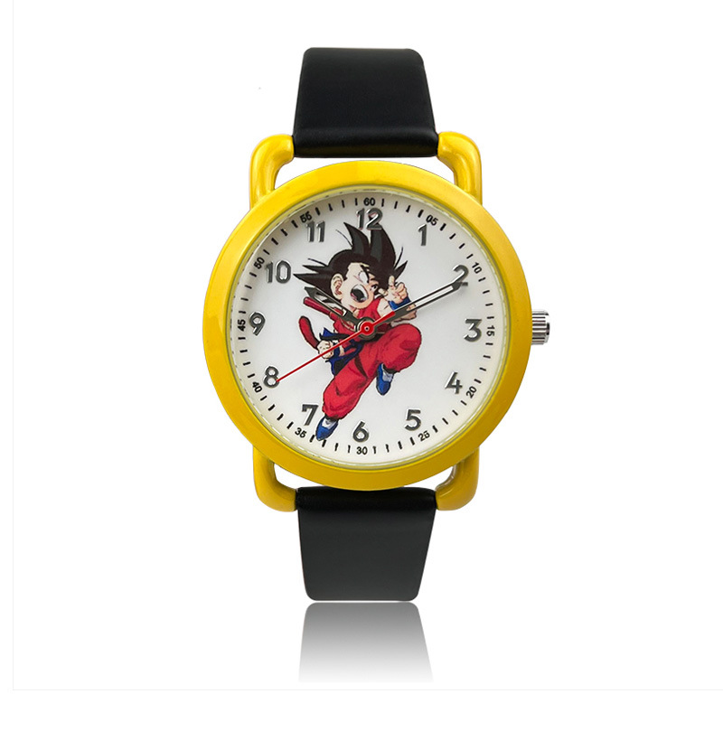ドラゴンボールかわいい学生の腕時計の男の子の腕時計の男の子のベルト
