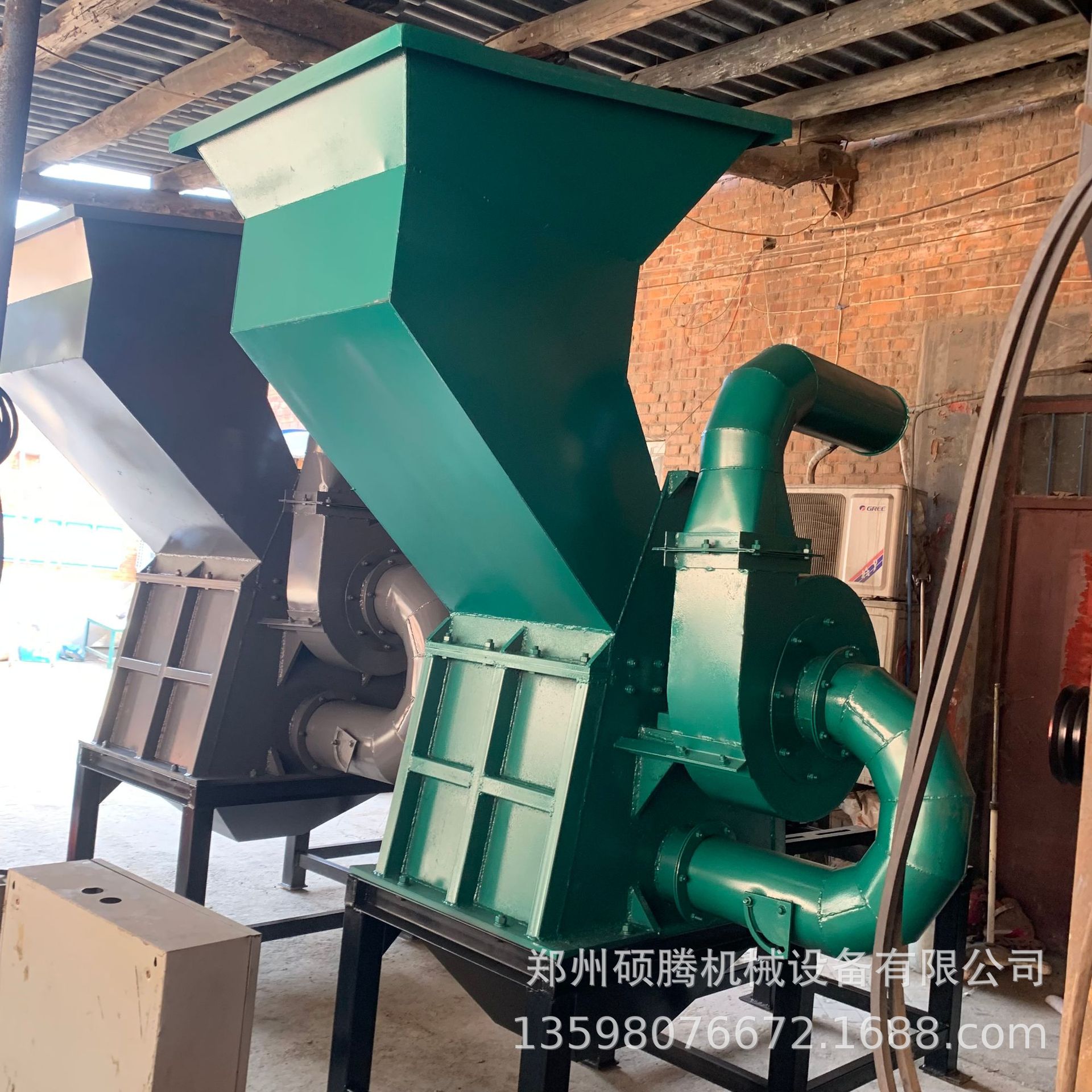 大型啤酒瓶铁盒铁皮桶月饼盒破碎机 自行车废铁破碎机型号