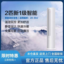 小'米空调立式客厅冷暖2匹一级家用落地自清洁客厅智能新能效