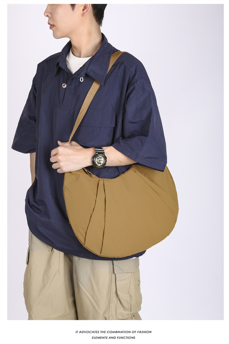 Women's Large Capacity Crossbody Shoulder Bag Simple Tote Bag_voghion.com