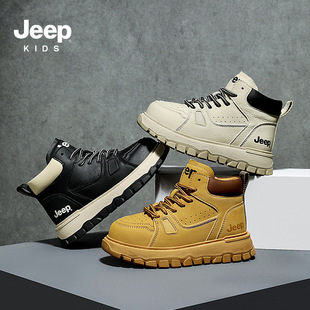 JeepͯЬ2025�ﶬ���¿��ˮƤ���Ь�иߎͱ����會�ͯ�\��Ь��