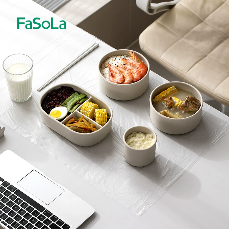 Япония FaSoLa одноразовые столовые коврики пищевые маслостойкие водонепроницаемые портативные дети едят скатерть пластиковая пленка