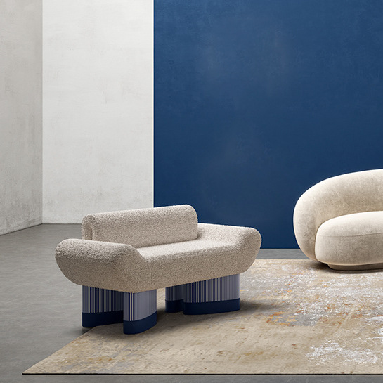 Light Luxury Velvet Small Sofa, Nordic Modern Minimalist Single Sofa Chair, Leisure Chair, Balcony Trendy Chair