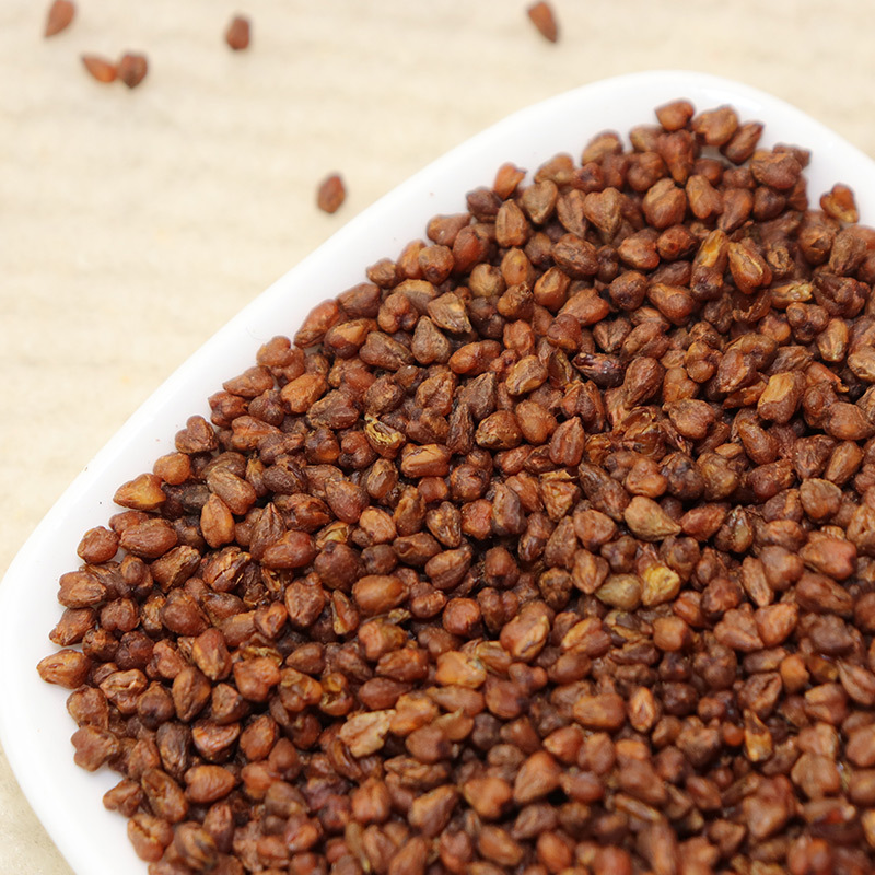 Black Tartary Buckwheat Tea Hei Ku Qiao Roasted Whole Grain Herbal Tea 500g Bag specifications