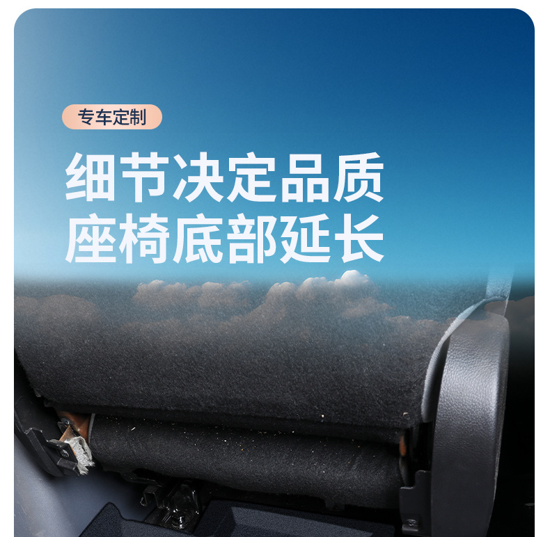 Suitable for Wuling Yangguang Car Floor Mats, Full-Coverage Special Tpe Car Floor Mats for New Energy Pure Electric Five-Seater/Six-Seater Vehicles