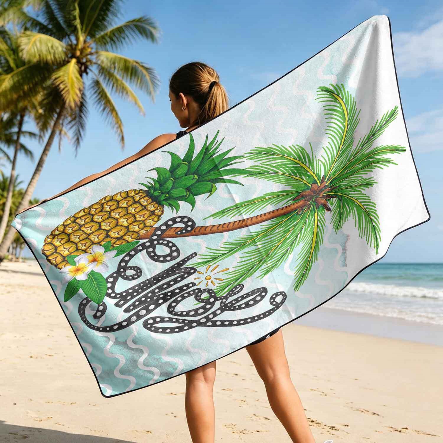 Summer bath towel and car seat cover 2-in-1, ultra-fine fiber outdoor beach and car dual-use universal seat cushion
