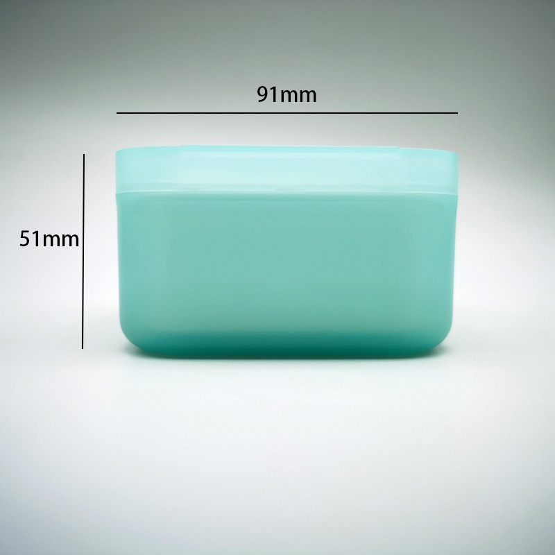 Square flip-top double-layer cotton pad and wet wipe box 150ml salicylic acid wet compress cotton pad box with replaceable PP inner liner Square flip-top double-layer cotton pad and wet wipe box 150ml salicylic acid wet compress cotton pad box with replaceable PP inner liner